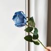 10 шт. Искусственный цветок розы с обожженным краем, стебли фальшивой розы 50 см для свадебного дома отеля мероприятия, цветочная композиция, украшение