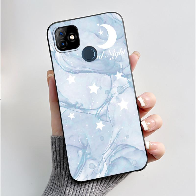 Casing For ITEL P36 Play L6005 Case ITEL Vision 1 Back Cover Aesthetic Cute Cat Fashion Cartoon Soft Black Silicone Phone Case
