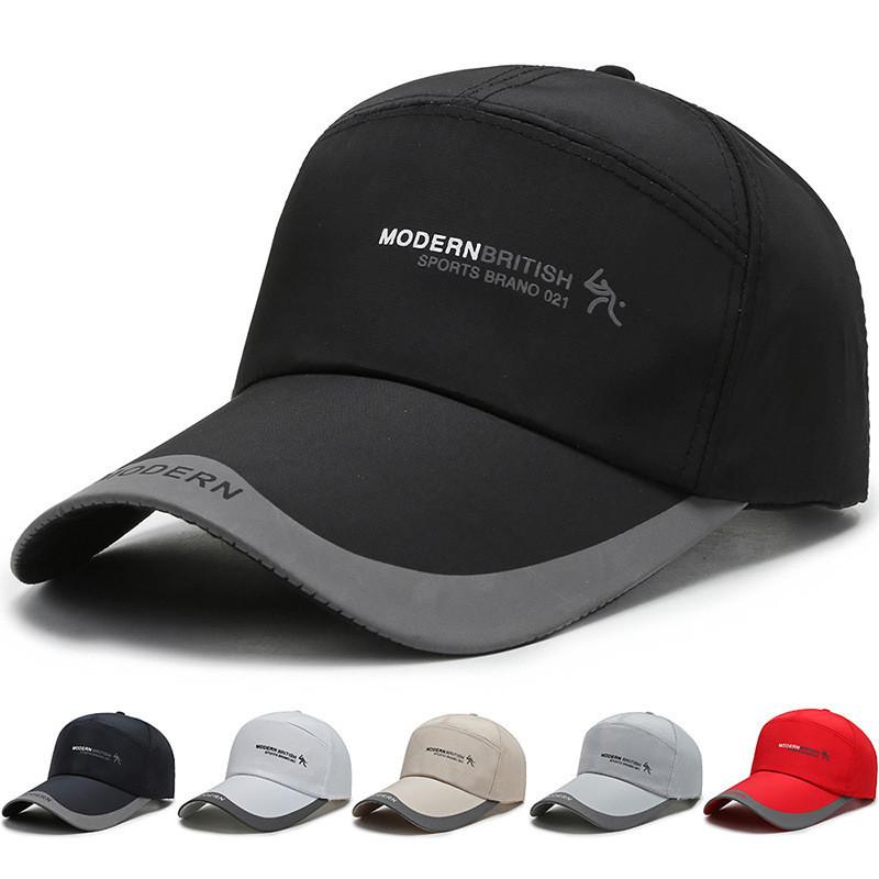 Breathable And Lightweight Mens Baseball Hat With Large Brim For Ultimate Sunshade And Comfort During Outdoor Activities