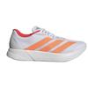 adidas Кроссовки для бега Duramo RC2, нескользящие, износостойкие, унисекс, белые с оранжевым JQ0601