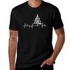 heartline tree christmas TShirt Mechanic Work Tee Shirt