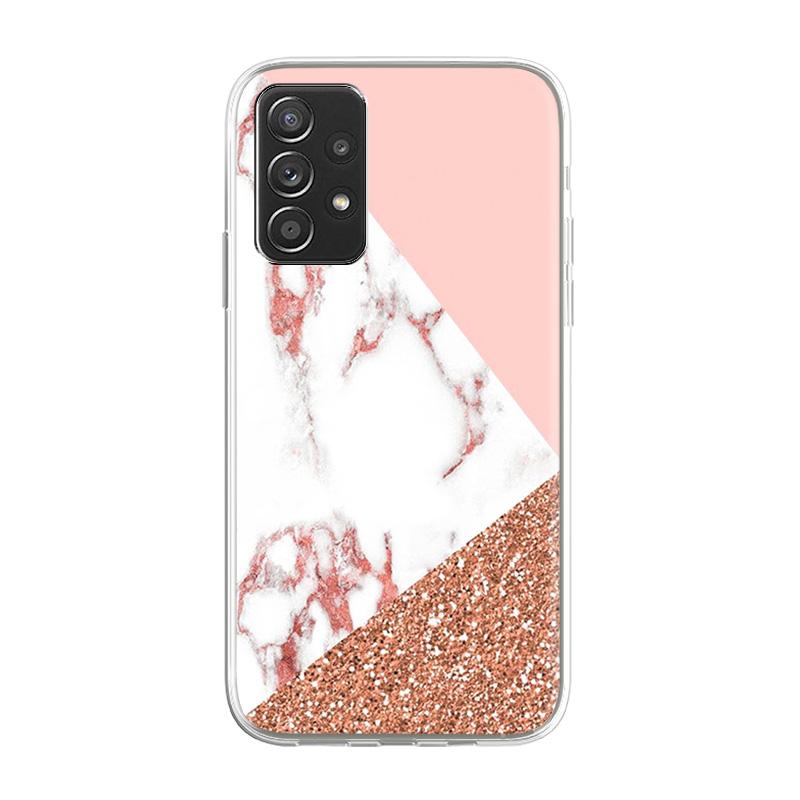 Чехол для samsung a52 Galaxy A32 A51 5G 4G чехол с милым мультяшным рисунком Samsung A33 A53 A03S A 32 52 A52S 5G роскошный телефон Funda Capa