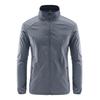 Men's Lightweight Summer Sun Protection Jacket with Stand-up Collar - Breathable, Thin Skin Coat for Outdoor Sports