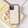Чехол для телефона в корейском стиле Ins для iPhone 17,16,15,14,13,12,11 Plus,Pro Max,XS,Цветной серебряный внутренний чехол