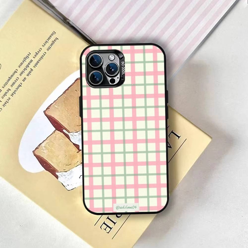 Чехол для телефона в корейском стиле Ins для iPhone 17,16,15,14,13,12,11 Plus,Pro Max,XS,Цветной серебряный внутренний чехол