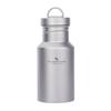 Boundless Voyage Titanium Water for and Outdoor and Available In 3 Sizes with Bottle Cover Bottle, Ultra-Lightweight, Wide-Mouth, Direct-Drink,