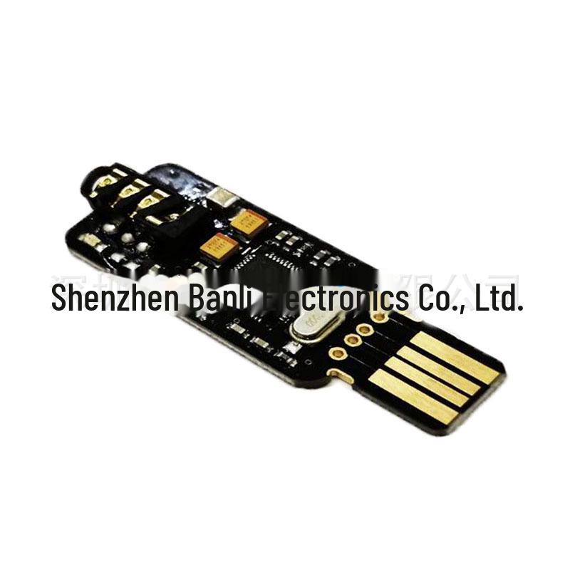 Plug & Play USB Sound Card with CM108B Chip for Raspberry Pi