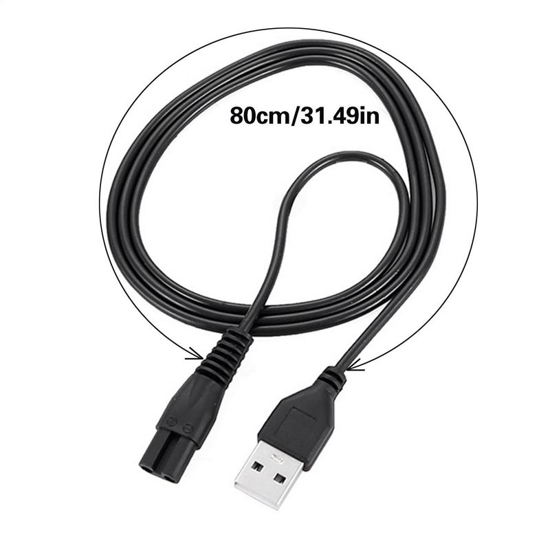 Charger Cable For Meridian Grooming Electric Shaver Trimmer Replacement Charging Cable Power Cord Supply Adapter
