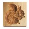 3D Cutter Embossing Mold Christmas Animal Pumpkin Cutter Baking Mold Funny Wooden Molds for Kitchen