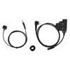 U94 Finger PTT Earpiece Motorcycle Helmet Racing Headset Earpiece Mic for MOTOROLA GP88