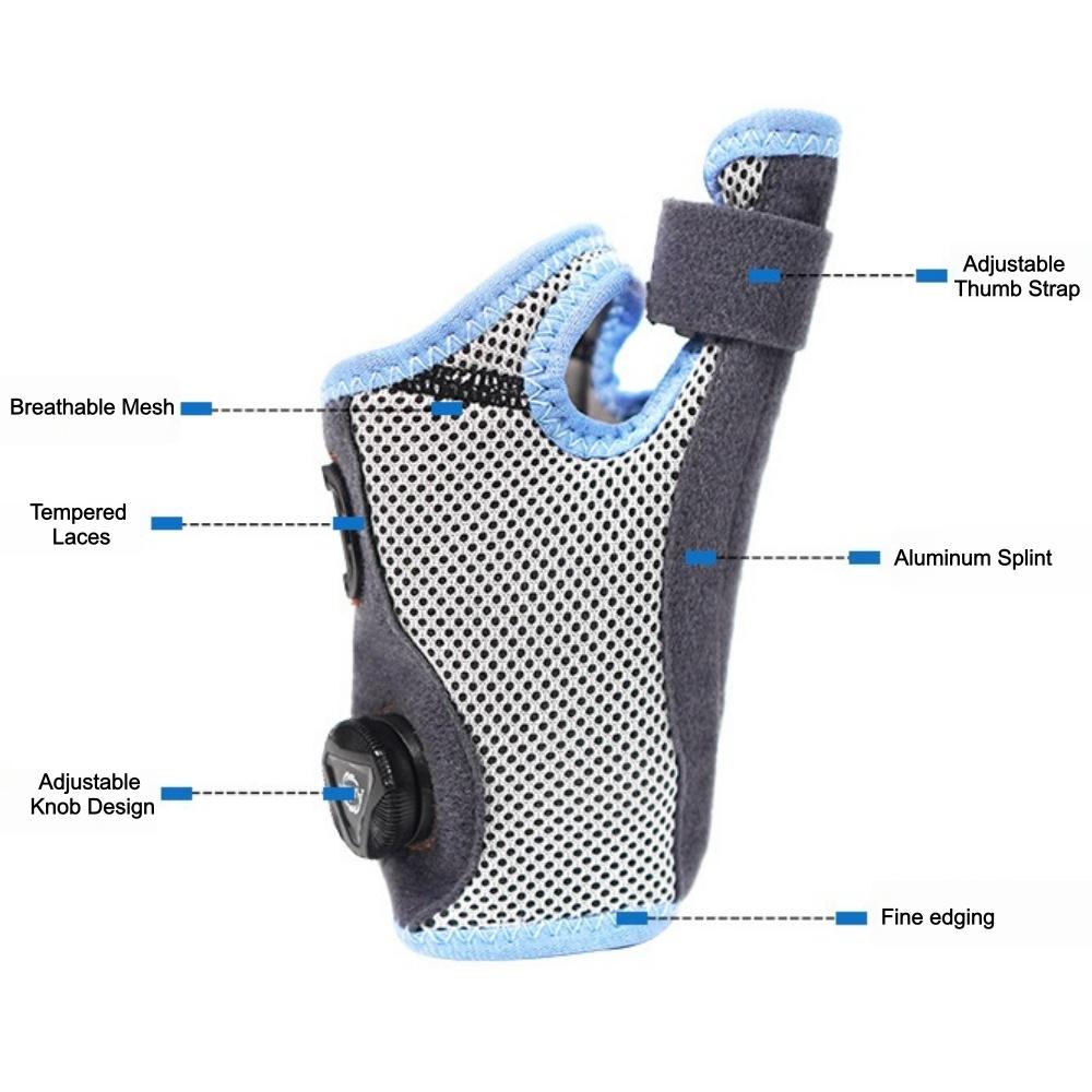 Carpal Tunnel Wrist Brace for Night Support Knob Adjustable Hand Brace for Tendonitis,Arthritis Pain Sprain,Wrist Splint Support
