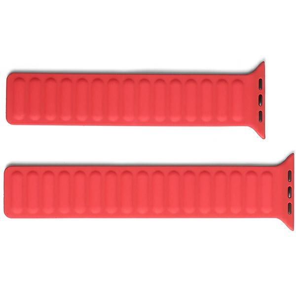 Pasek do Apple Watch Beline Magnetic Czerwony