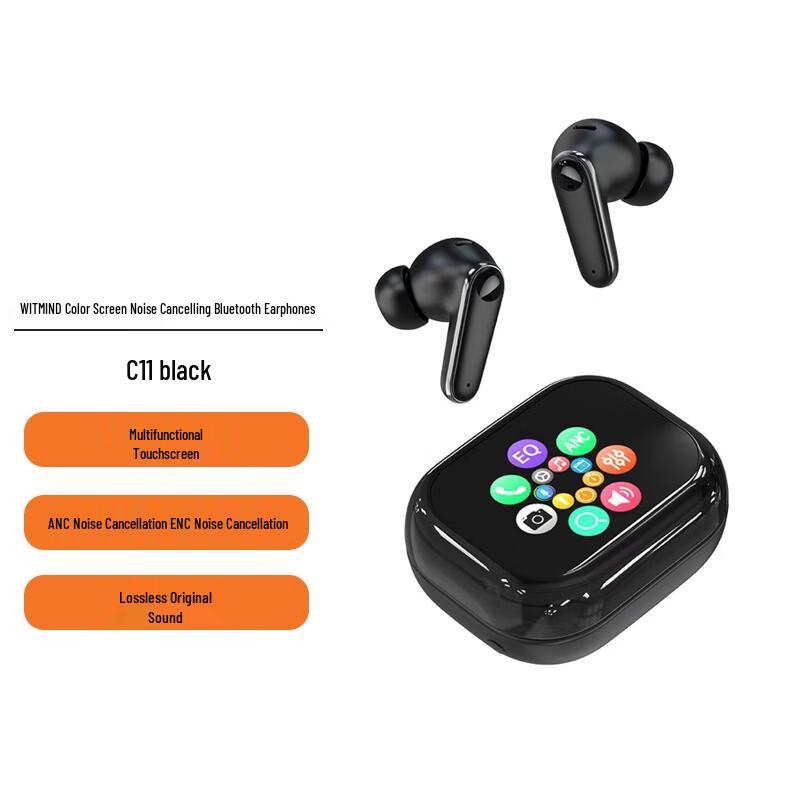 Беспроводные Bluetooth-наушники WITMIND C11 с шумоподавлением