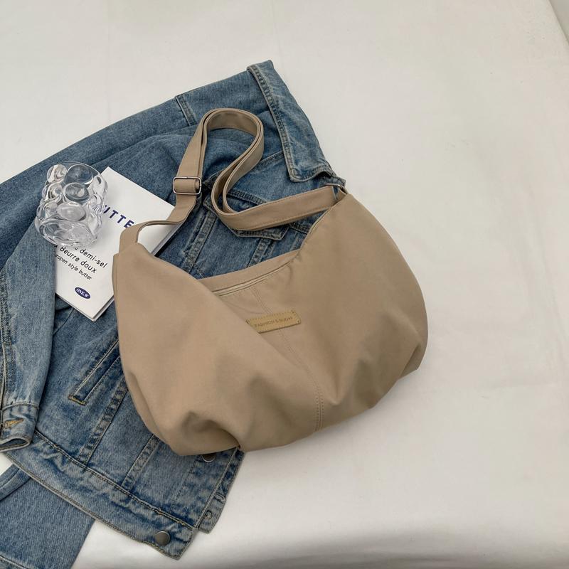 Холщовая сумка большой вместимости из ткани Оксфорд Большая сумка через плечо через плечо