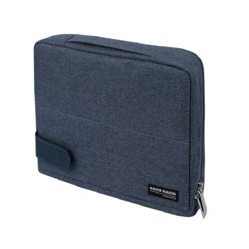 Kokuyo Multilayer Canvas Pencil Case With Large Capacity For Students And School Use