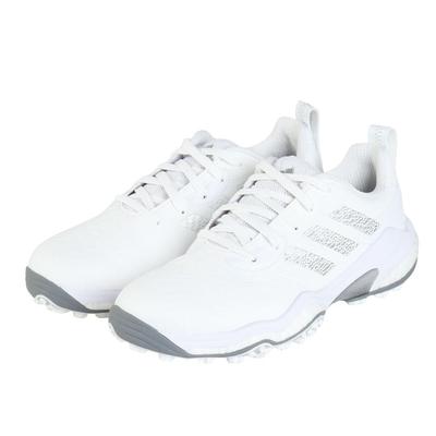 Обувь для гольфа Code Chaos 25 Footwear Two cm 2E [Adidas Golf] Мужская белая/серебристая металлическая/серая 27.0