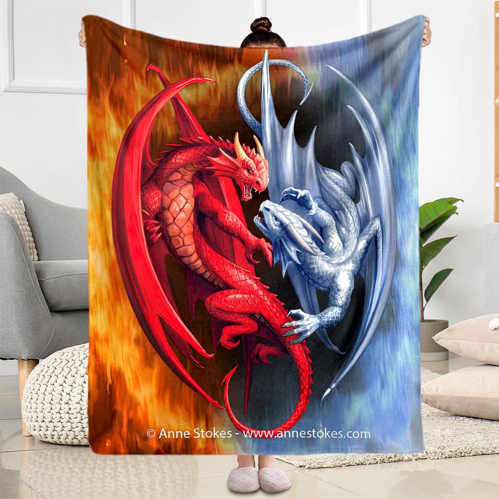 Gothic Style Blanket Warmthful Decor Great for Bedding Picnics Sofa Four Seasons Multipurpose Modern Style Best Holiday Gift for Friends Family
