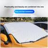 Car Winter Thickening Anti-Frost  Windshield Visor Cover  Anti-Freezing Sunscreen Cover Car Snow Shield Sun Shield