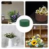 6pcs DIY Round Floral Foam Bricks Flowers Mud Green Florist Styrofoam Blocks For Flower Arrangements Wedding Flower Arrangement