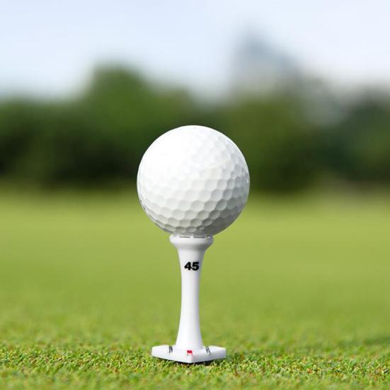 6 шт. пластиковые футболки для гольфа уменьшают трение и сопротивление профессиональные футболки для гольфа 7,5/8/8,5 см изогнутые сервировочные штифты тренировочный мяч для гольфа