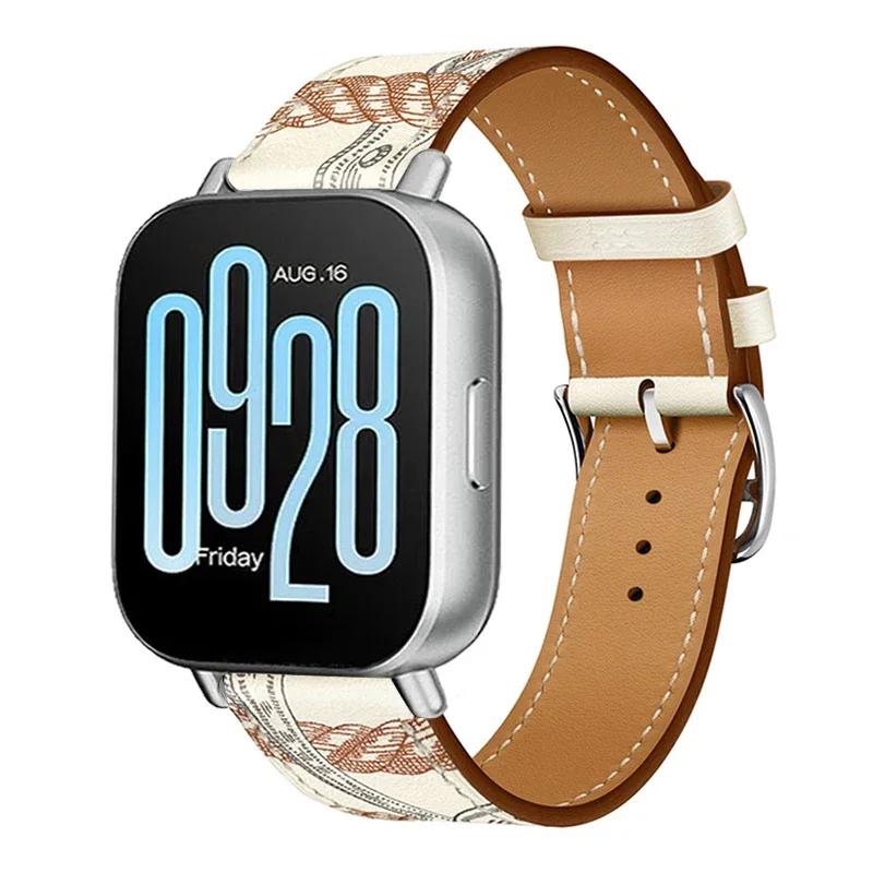 Кожаный браслет-петля для Realme Watch 5 Аксессуары для ремешка 22 мм Ремешок для Realme Watch S2/3 3Pro S SPro/2 2 Pro Ремешок для часов