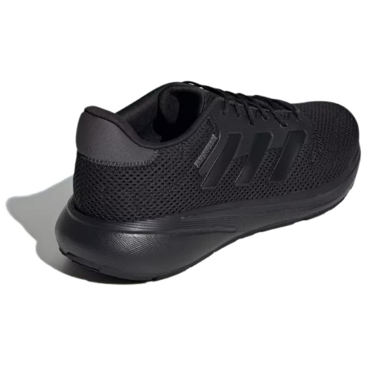 Adidas Response Runner Fashion Slip Resistant Low Top Running Shoes Men Sneakers Black IH3576