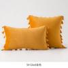 Medicci Home Velvet Soft Solid Декоративная наволочка с кисточками и бахромой в стиле бохо Чехол для дивана-кровати