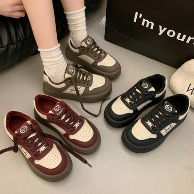 Модные женские кроссовки на платформе со звездным дизайном, спортивная обувь на шнуровке, симпатичные кроссовки для бега, женская теннисная обувь Zapatos De Mujer