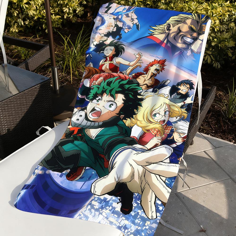 Полотенце My Hero Academia Полотенца для пляжей, студий йоги, спортзалов, горячих источников, бассейнов и пикников