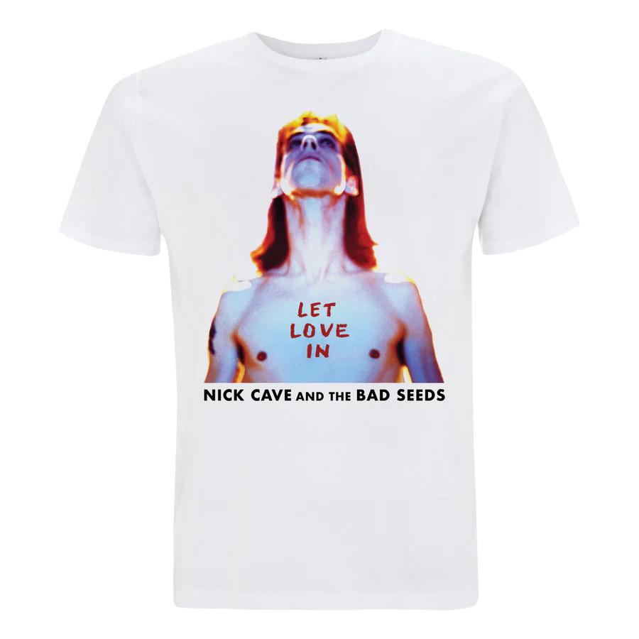 Nick Cave & The Bad Seeds band shirt Let Love In White T-Shirt