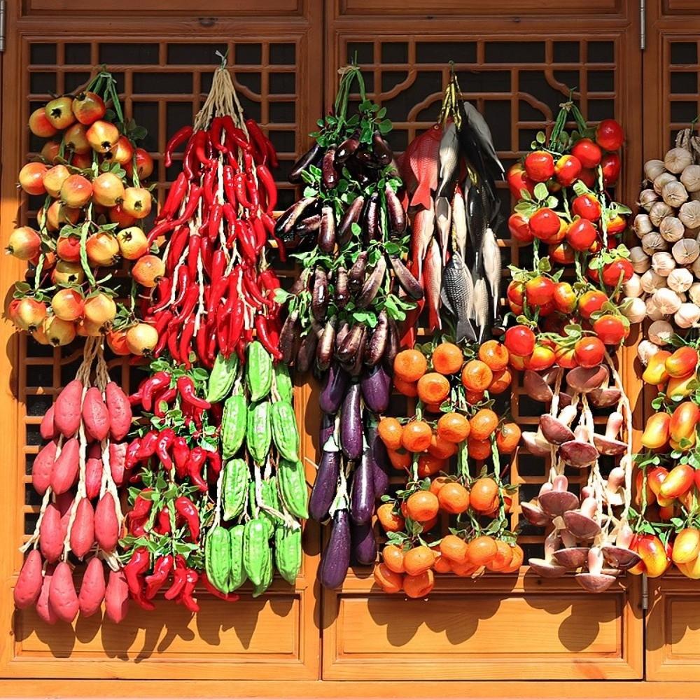 Fake Vegetable Home Garden Decoration Foam Wedding Photography Props DIY Decoration