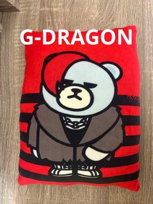 [Б/У] Редкая подушка KRUNK BIGBANG Mochimochi Collection Красная Джиён