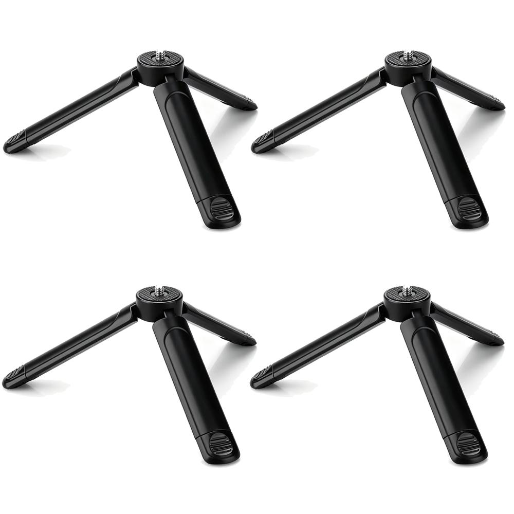 Раскладной Мини-штатив 2-уровневая регулировка высоты Винт 1/4" Портативная ручка-захват для камер GoPro DJI Osmo Action Insta360