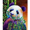 Frame Diy Painting By Numbers Colorful Panda Kits Animals Picture Acrylic Paint With Numbers On Canvas For Home Art Decors 40x50