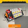 Высокосложная модель автомобиля-двигателя, совместимая с Lego, игрушка с 6-ступенчатой коробкой передач - издание v16 из строительных блоков.