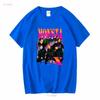Monsta X Bootleg T shirt vintage Washed Soft fashion Stretched Unisex designer clothes Versatile Slightly Top For Everyday Wear