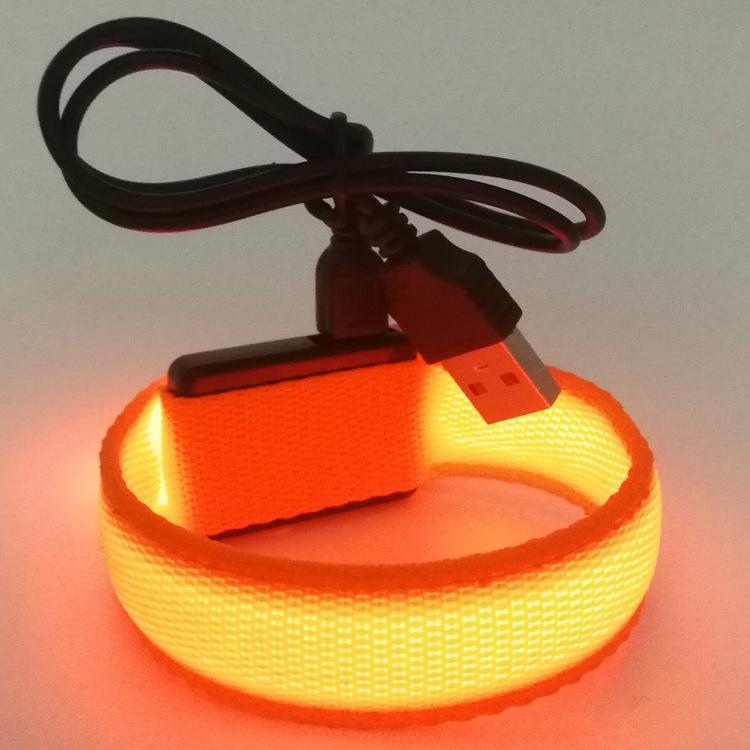 Custom LED Flashing Wristband for Events - Colorful, Fluorescent Cheer Stick with Logo Option