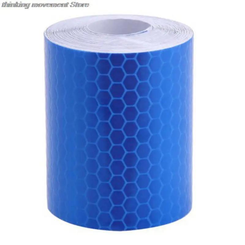 1m x 5cm Reflective Strips Safety Warning Tape, High-Intensity Vehicle Safety Strips for Truck School Bus Trailer Marking
