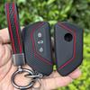Силиконовый чехол для автомобильного ключа для VW Volkswagen Golf 8 MK8 ID.3 ID.4 Cupra Skoda Octavia A8 SEAT Leon MK4 2020 2021 Formentor Tarraco
