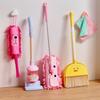 Children'S Play House Toys Little Yellow Duck Broom Dustpan Baby Vacuum Cleaner Mop Educational Toy Combination Set