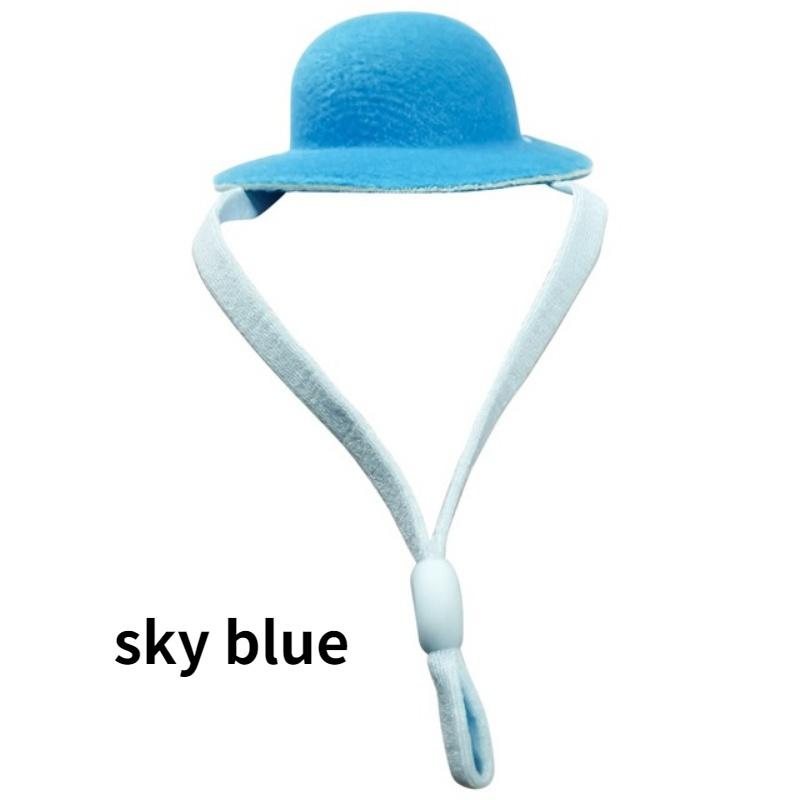 New Chicken Hat For Hens Tiny Pets Funny Chicken Accessories Hen Top Hat For Rooster Duck Parrot Hamster Poultry Stylish Show Costum