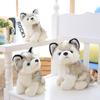 Милая имитация куклы хаски, плюшевая игрушка, щенок, супер милая кукла эрха, подарок на день рождения, для девочки