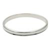 Used TIFFANY&Co. Bangle 1837 basic Silver925 31.3g Silver bracelet
