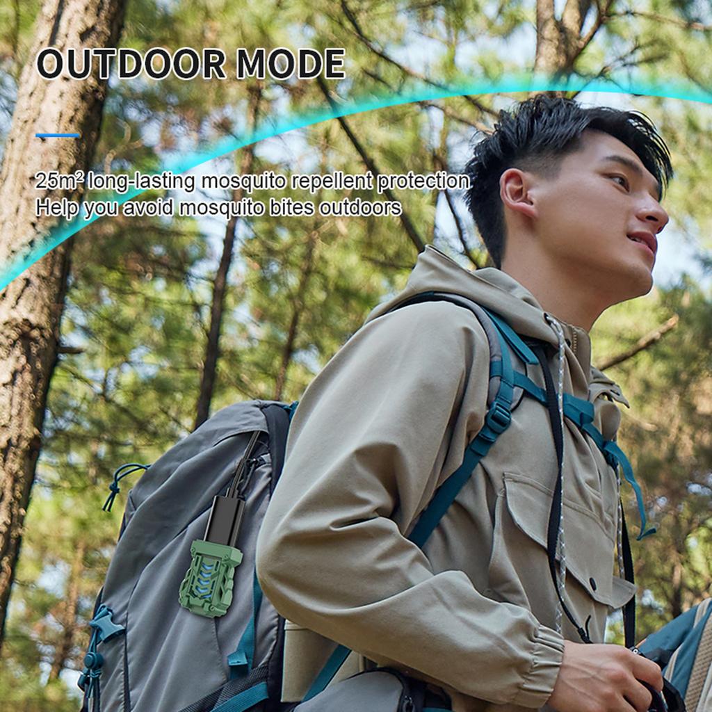 Портативный USB-репеллент от комаров, отпугиватель комаров с подогревом, электронный убийца комаров с 4 шт.