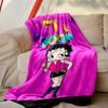 1pc Easy-Care Betty Boop Blanket, Perfect for Couch, Bed, Home, Travel & More, Warm & Durable Printed Blanket