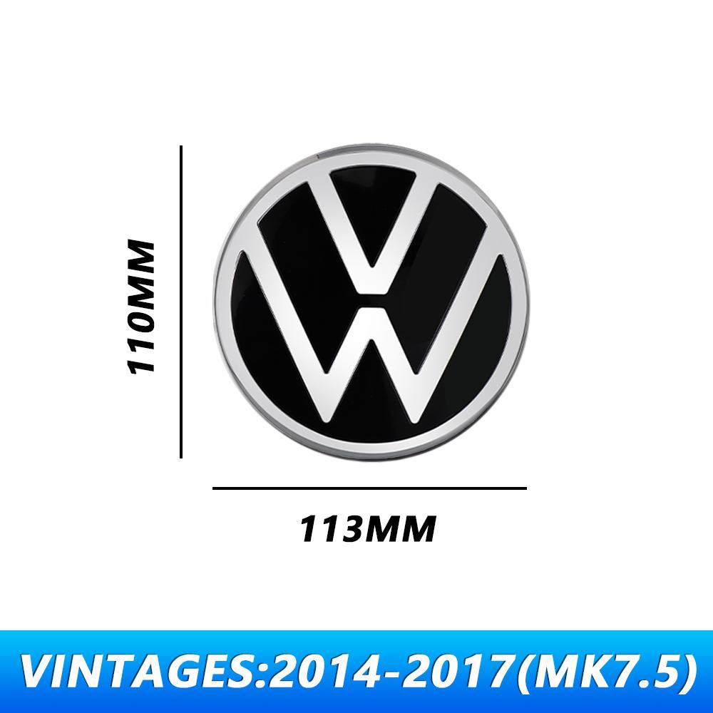 1pc Original Replacement Version SZDHZ4 Car Front Grille Emblem Cover/Rear Trunk Lid Badge For VW GOLF 7.5 2018-2021 MK7 2014-2017