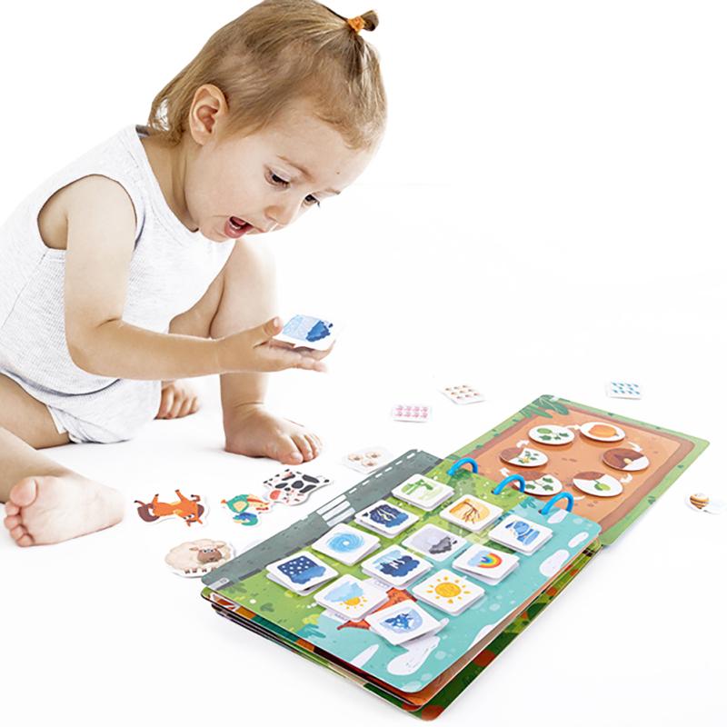 Занятая книга для детей дошкольного возраста, просветительские игрушки для раннего развития, обучающие игрушки для детей на день рождения