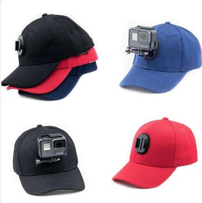 Аксессуары для Go Pro, парусиновая бейсбольная кепка с J-образной пряжкой, винт для крепления экшн-камеры GoPro Hero 11/10/9/8/7/6 Insta360