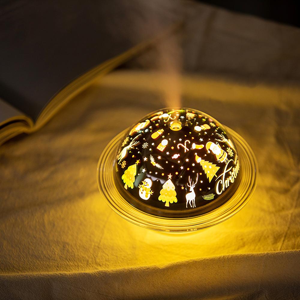 Проекционная лампа «Звездное небо», увлажнитель воздуха, ароматерапевтический диффузор для детской комнаты, праздничный подарок, Usb, ультразвуковой ароматический увлажнитель