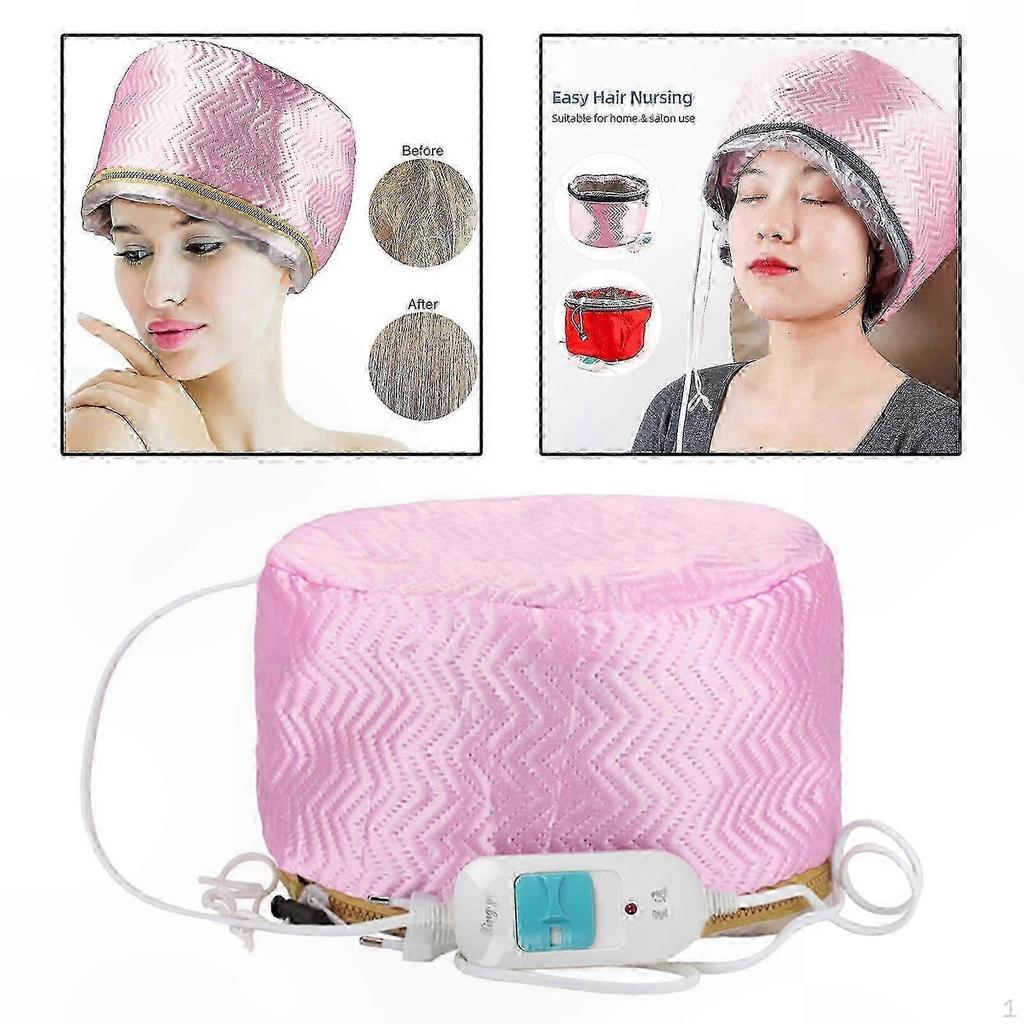 Thermal Hair Treatment Cap with Heating and Steaming Function for Salon Quality Care at Homepink Edition 1210